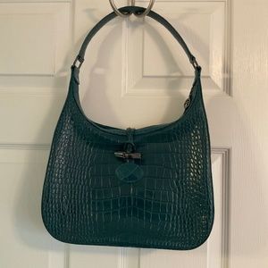 Longchamp roseau leather shoulder bag NWOT